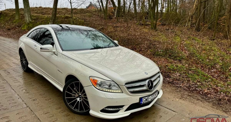 Mercedes-Benz CL cena 129999 przebieg: 183000, rok produkcji 2012 z Biskupiec małe 781